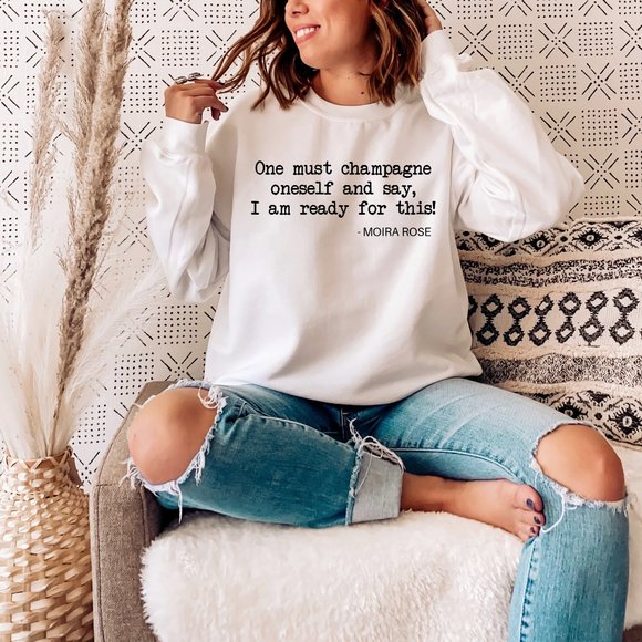 Schitt’s Creek Crewneck Sweatshirt - Moira Rose - Picture 1 of 2